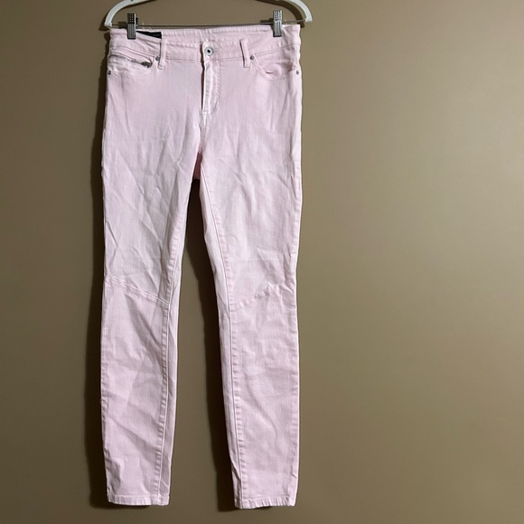 Armani Exchange Light Pink Skinny Jeans - Picture 1 of 5